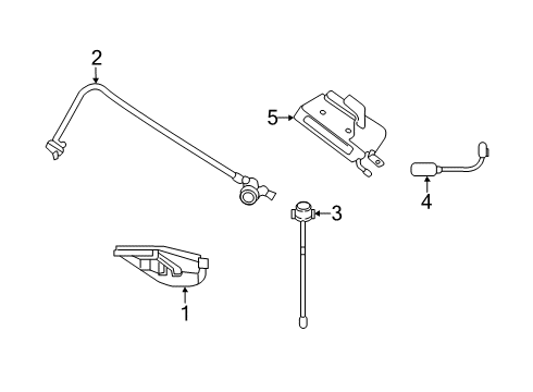 284A1-5VS0A Infiniti Camera Controller Assembly
