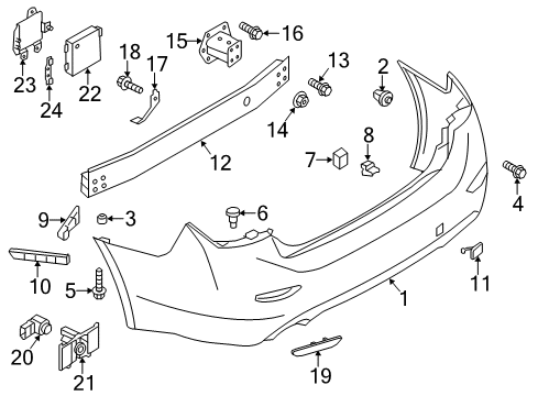 284A1-6HL3A Infiniti Camera Controller Assembly