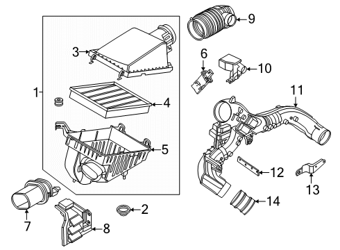 16439-7JA1B Infiniti Clamp