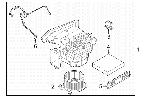 27730-6RF0B Infiniti ACTUATOR-AIR INTAKE BOX