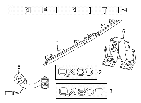 80874-3U000 Infiniti Grommet
