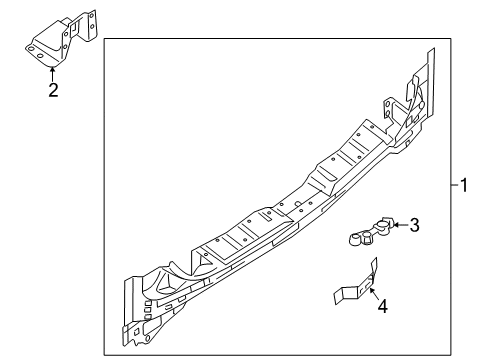 Panel Rr Upper Diagram for G9110-9NRMA