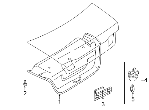 Lamp Assembly Step Diagram for 26470-AR000