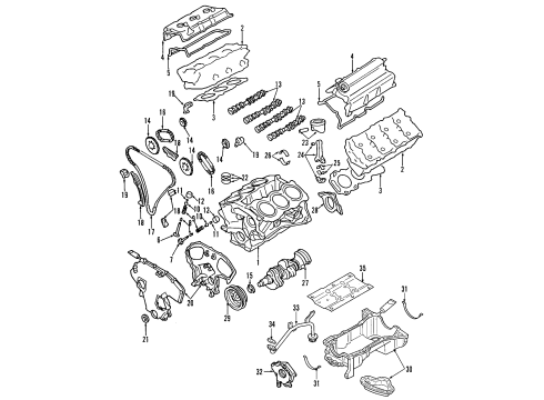 Rod COMPL-Connecting Diagram for 12100-4W00D