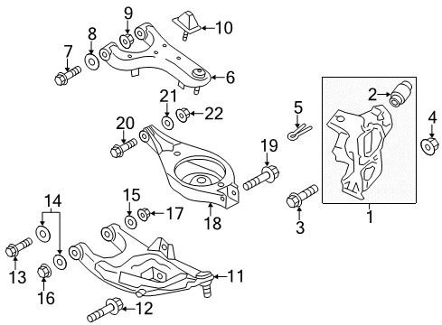 BUMPER-BOUND Diagram for 55240-6JU1A