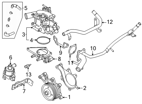 ENGINE COOLANT TEMPERATURE SENSOR Diagram for 22630-6LS2A