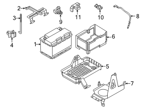 SENSOR ASSY-CURRENT Diagram for 25082-0499R