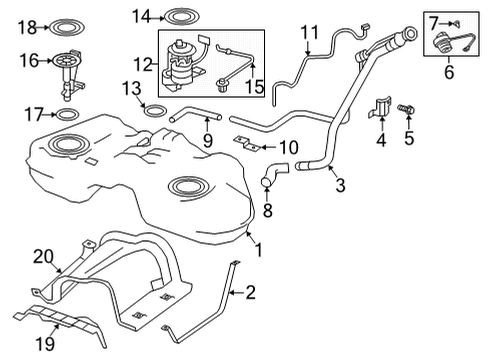 Fuel Level Sensor Diagram for 25060-5NA1A