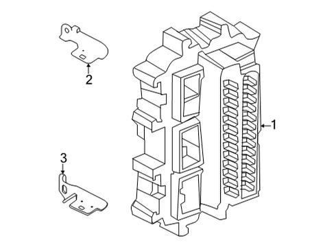 Block Assembly-Junction Diagram for 24350-5VG0A