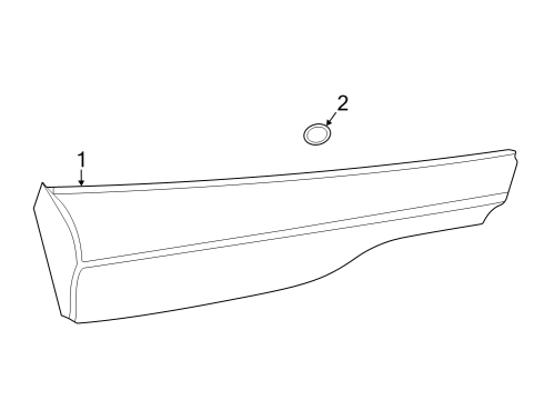 LAMP ASSY BACK UP, LH Diagram for 26545-6SA2A