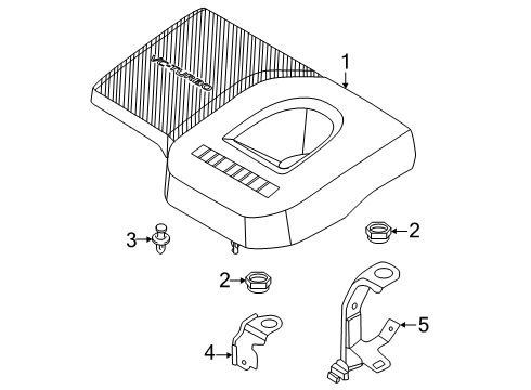 CVR INTAK MANFD Diagram for 14041-6SY0B