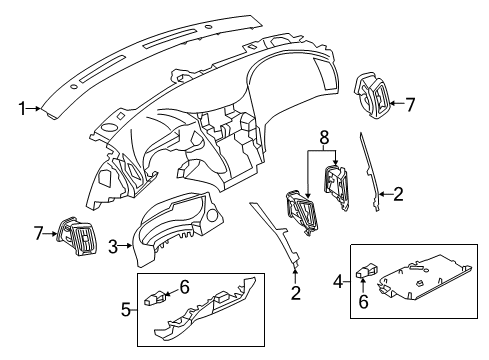 Led-Indicator Diagram for 26435-5CA0B