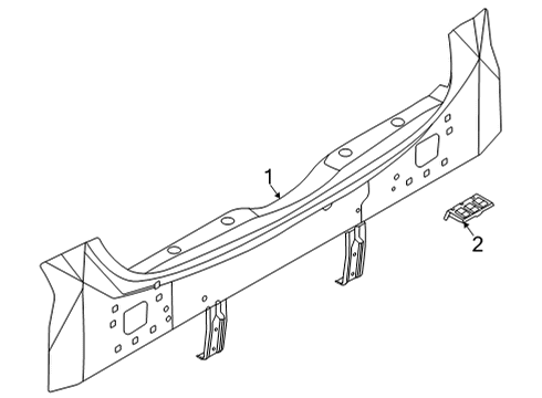 Panel-Rear,Upper Diagram for G9110-5VGMA