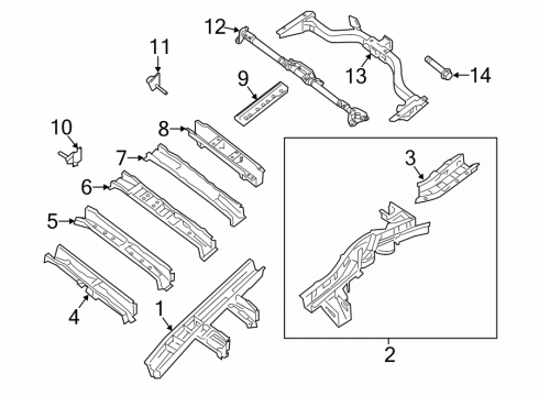 Member Assy-Hitch Diagram for 51170-6TA0A