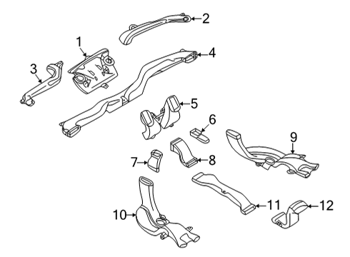Duct-Side Vent,Driver Diagram for 27870-5VS1A