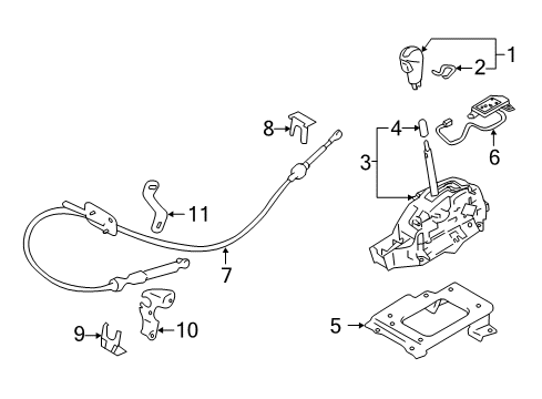 Spring-Knob Diagram for 34922-9NF0A
