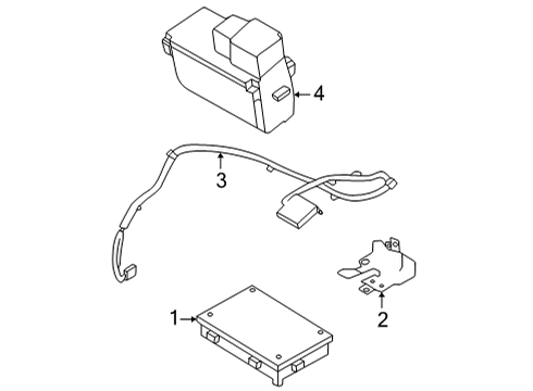 Telematic Box Diagram for 28275-5SN8B