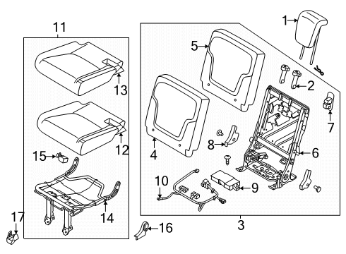 Buzzer Assy Diagram for 26350-1MG3A