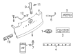 Diagram for 2025 Infiniti QX55 Emblem - 90890-5VG1A