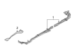 Diagram for 2021 Infiniti QX80 A/C Hose - 92460-6JR1C