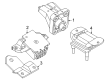 Diagram for Infiniti QX80 Transmission Mount - 11320-7JB0A