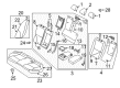 Diagram for 2024 Infiniti Q50 Armrest - 88700-6HM3B