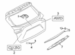 Diagram for 2025 Infiniti QX50 Door Moldings - 90816-5VS1B