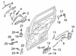 Diagram for 2025 Infiniti QX50 Door Lock Actuator - 82501-9CM0A