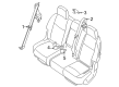Diagram for 2025 Infiniti QX80 Seat Belt - 89854-7JA1B