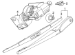 Diagram for 2025 Infiniti QX80 Wiper Blade - 28790-7JA0A