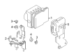 Diagram for Infiniti Q60 ABS Control Module - 476A0-5DV0D