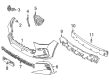 Diagram for 2025 Infiniti QX55 Bumper - 62022-5VG0J