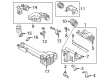 Diagram for 2025 Infiniti QX80 Mass Air Flow Sensor - 22680-6RC0B