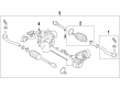 Diagram for 2024 Infiniti Q50 Steering Gear Box - 49200-5CA1C
