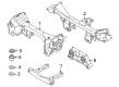Diagram for 2025 Infiniti QX80 Differential Mount - 55470-7JA0A