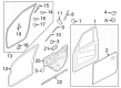 Diagram for 2024 Infiniti QX80 Door Seal - 80831-1LA0D