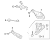 Diagram for 2024 Infiniti QX60 Steering Knuckle - 43019-6SA0B