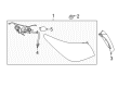 Diagram for 2024 Infiniti Q50 Tail Light - 26555-6HH5A