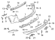 Diagram for 2024 Infiniti QX50 Bumper - 850B2-5NB0J