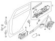 Diagram for 2025 Infiniti QX80 Door Lock Actuator - 82501-7JA0A