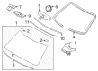 Diagram for 2022 Infiniti QX80 Windshield - G2700-6JR0B