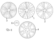 Diagram for 2024 Infiniti QX60 Spare Wheel - 40300-6TA8A