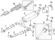 Diagram for 2023 Infiniti QX80 Exhaust Hanger - 20721-6JF0A