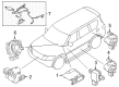 Diagram for Infiniti QX80 Air Bag Control Module - K85P0-6JL0A