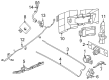Diagram for 2025 Infiniti QX80 Parking Assist Distance Sensor - 28438-7JA1A