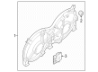 Diagram for 2025 Infiniti QX60 Radiator fan - 21481-6SX5A