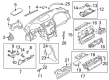 Diagram for 2022 Infiniti QX80 Instrument Cluster - 68240-6JF0B