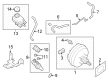 Diagram for 2024 Infiniti QX60 Brake Booster Vacuum Hose - 47474-6SA0A