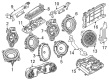 Diagram for Infiniti QX80 Car Speakers - 28173-7JD3A