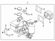 Diagram for 2025 Infiniti QX80 Brake Master Cylinder - 46007-7JA1A